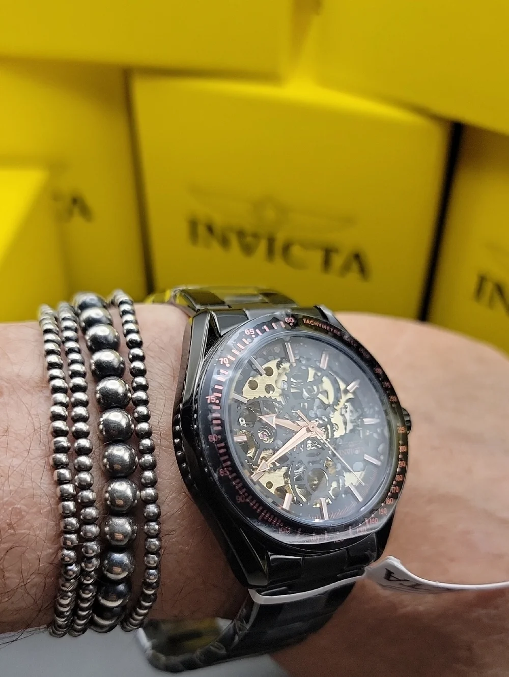 49503 Invicta Objet D Art Excelsior Automatic Men's Watch w/ Skeleton Dial 43mm